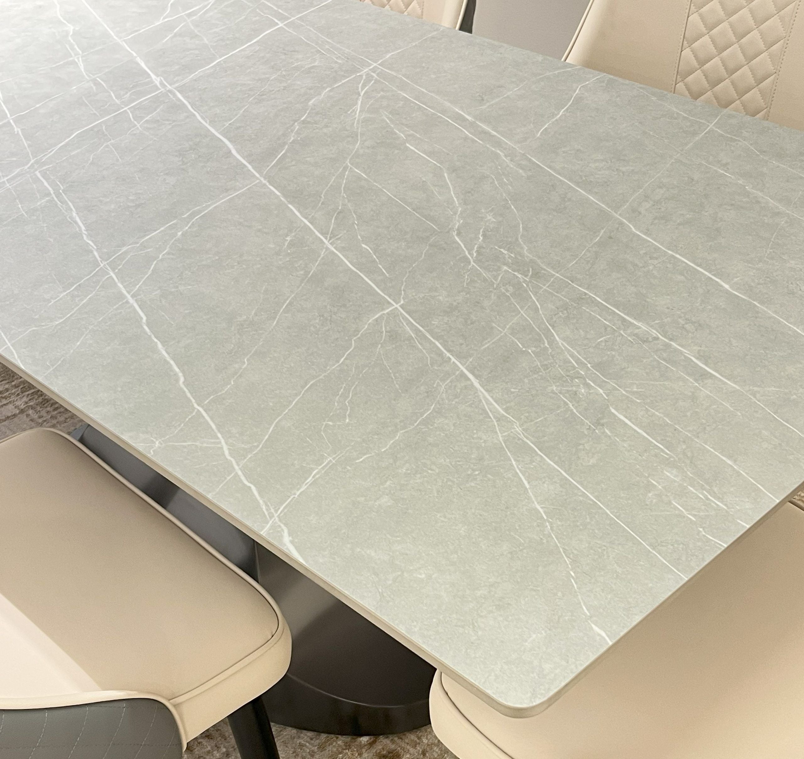 Pedestal Dining Room Set #D0412-7