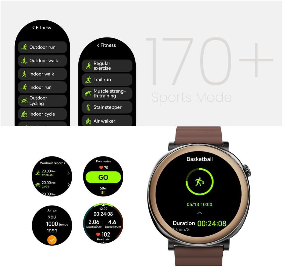 HiFuture AURORA Amoled 1.43" BT Calling smart watch