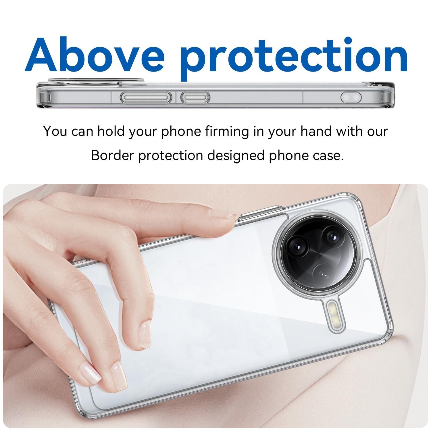 Acrylic + TPU Phone Case For Xiaomi Poco F7 Ultra