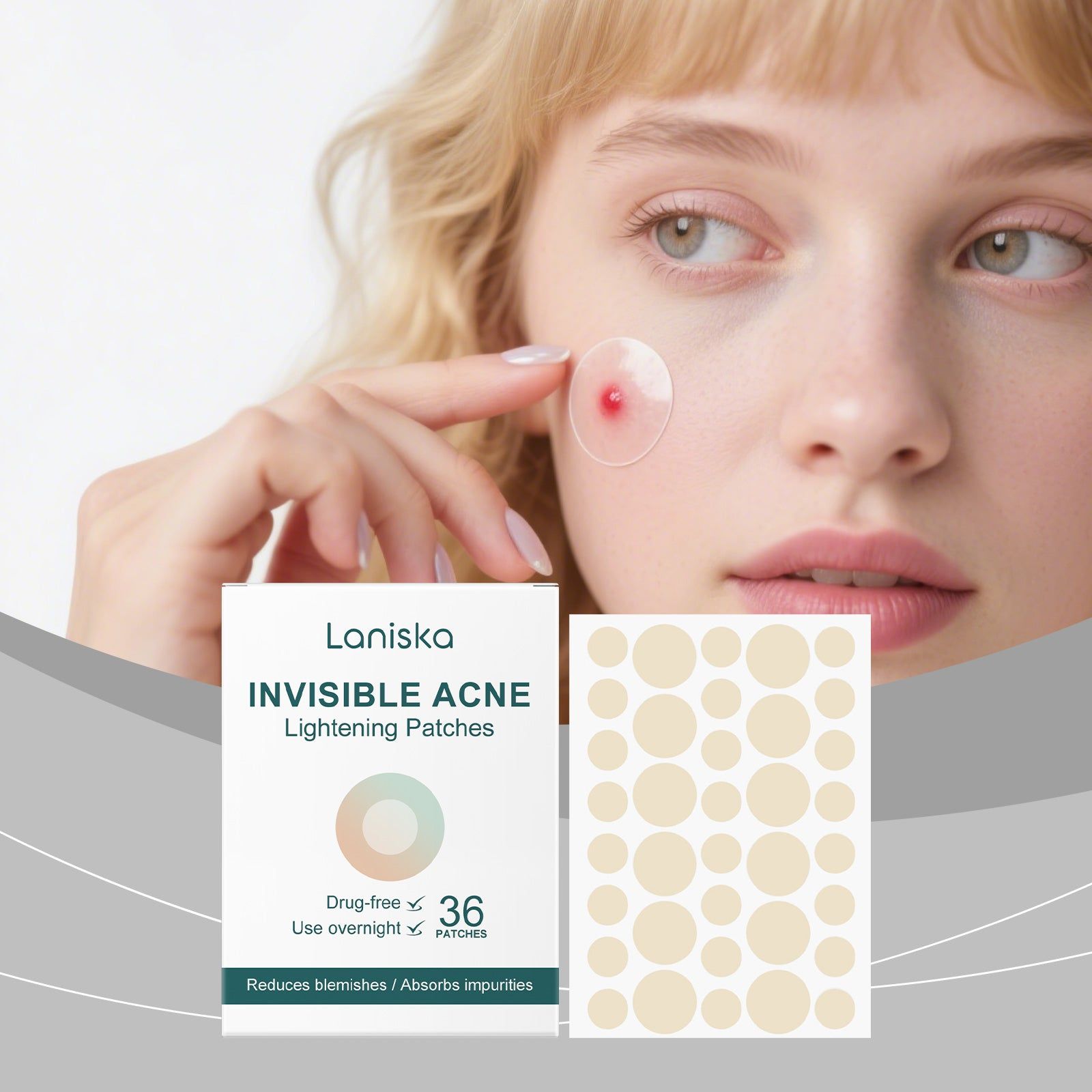 Revitalize Your Skin with Acne Patch, Salicylic Acid, Clear Pores, Fast Relief ,36patches