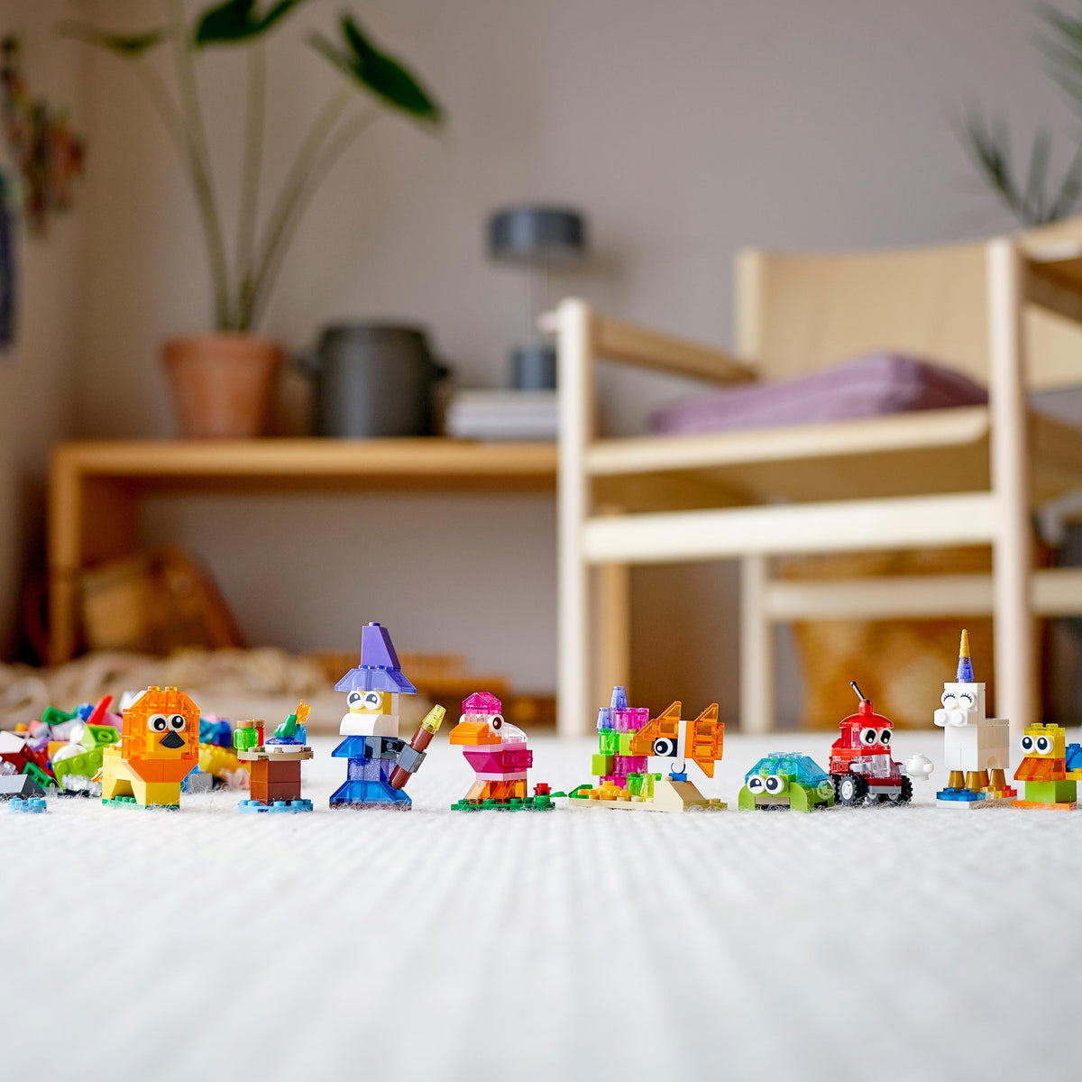 LEGO Classic-Creative Transparent Bricks