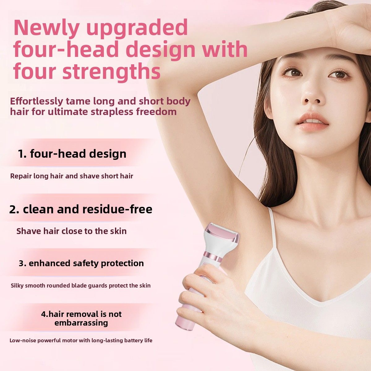 4-in-1 Women's Hair Remover Kit