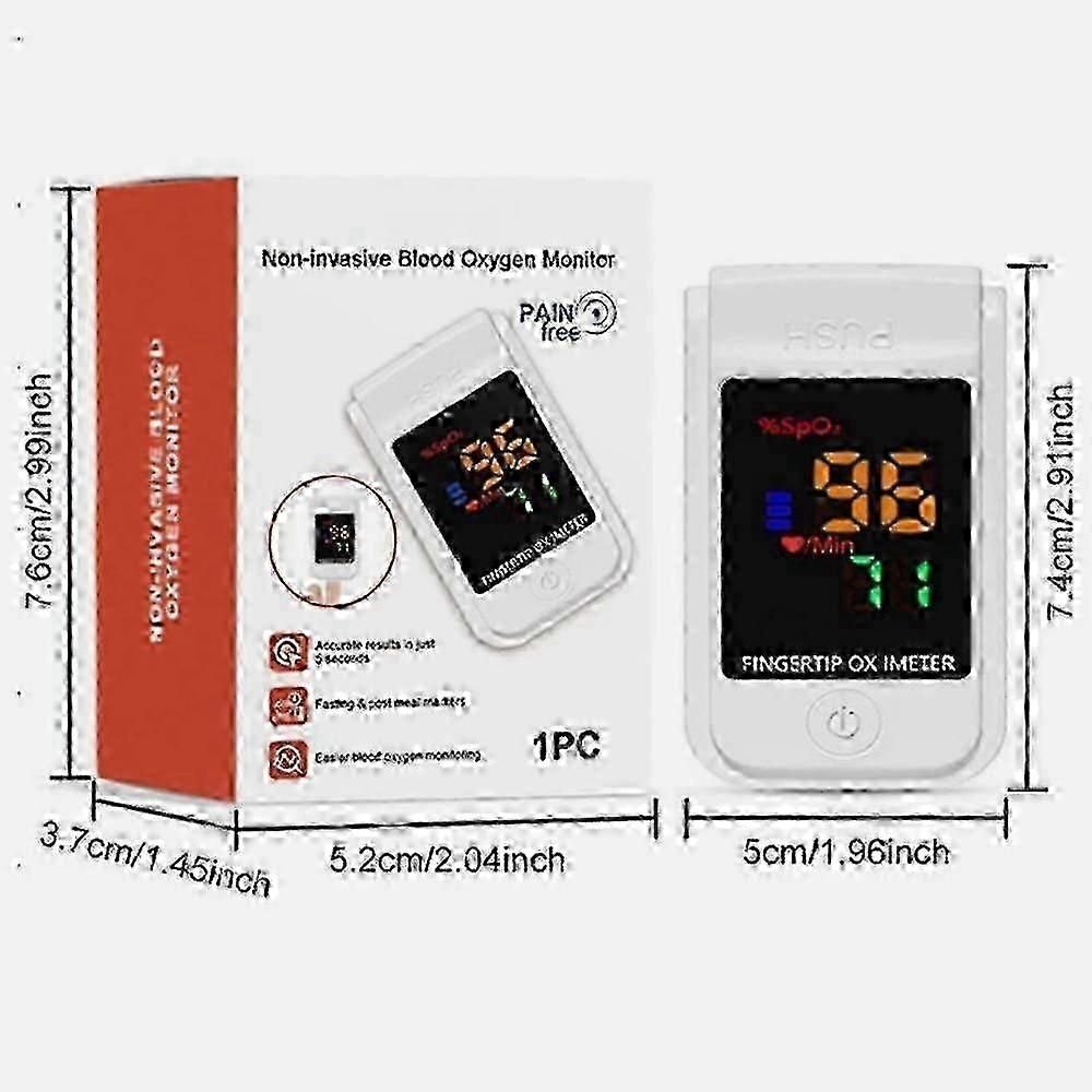 New Non Invasive Fingertip Blood Glucose Sugar Monitor Diabetes Testing