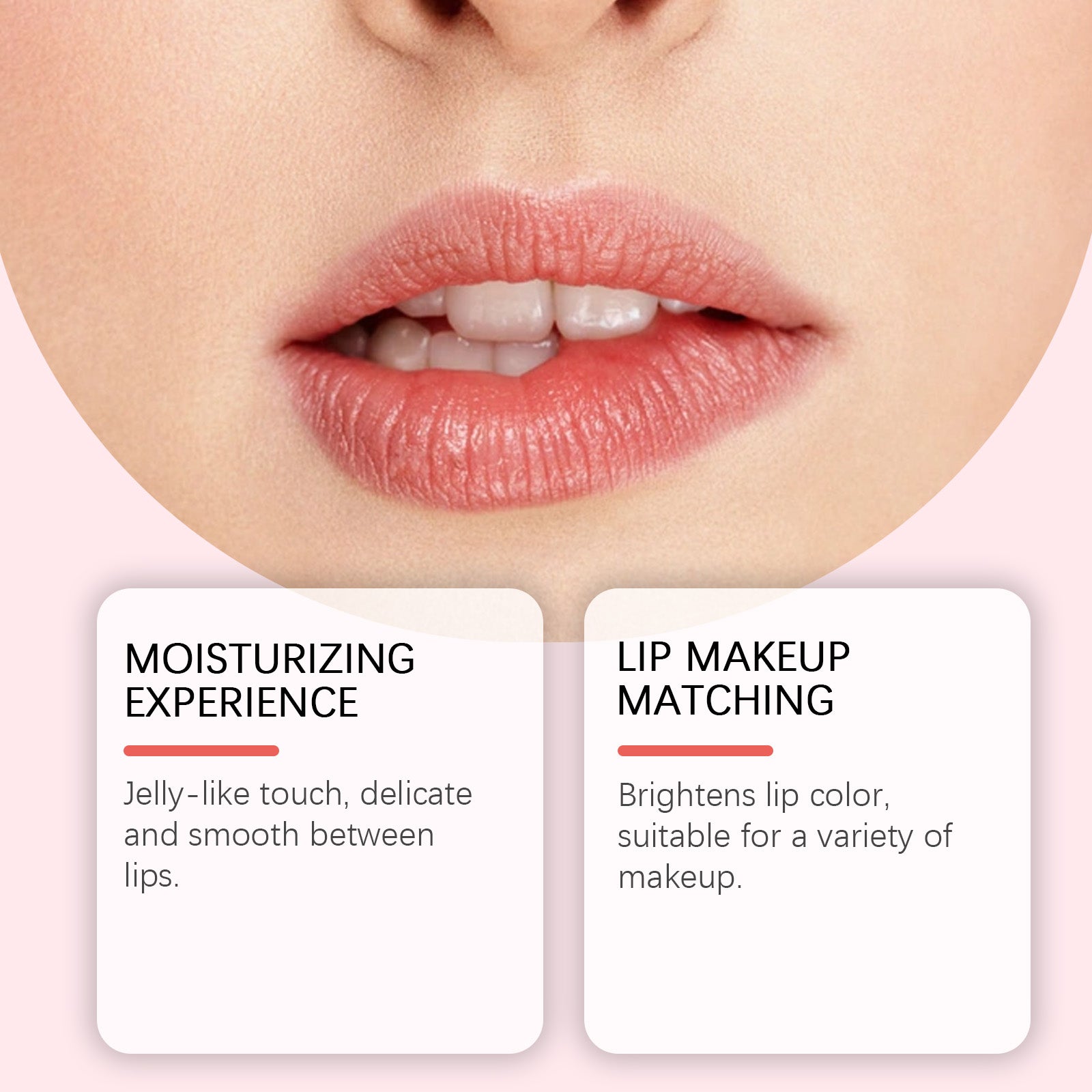 Brown Jelly Lip Balm, Hydrating Lip Care, Moisturizes, Brightens, Dry Lips ,3.5g