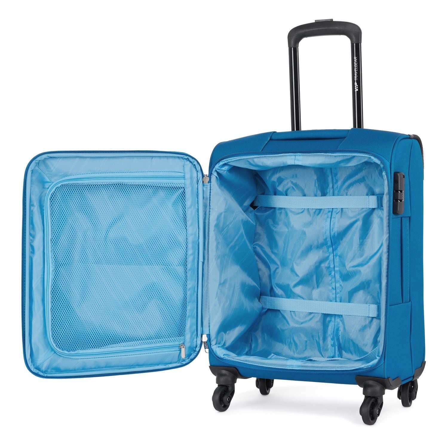 مجموعة من 3 قطع من عربات السفر القابلة للتمديد من VIP CALIFORNIA 4 Wheels - 54 سم، 69 سم، 79 سم