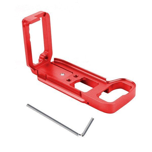 LUGUAT Camera Shaped Liberation Quick Vertical L Base Plate Holder 1/4 Hole Hole