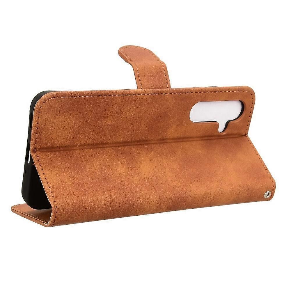 For Samsung Galaxy A16 5G Leather Case Skin-Feel Anti-Drop Wallet Flip Phone Cover