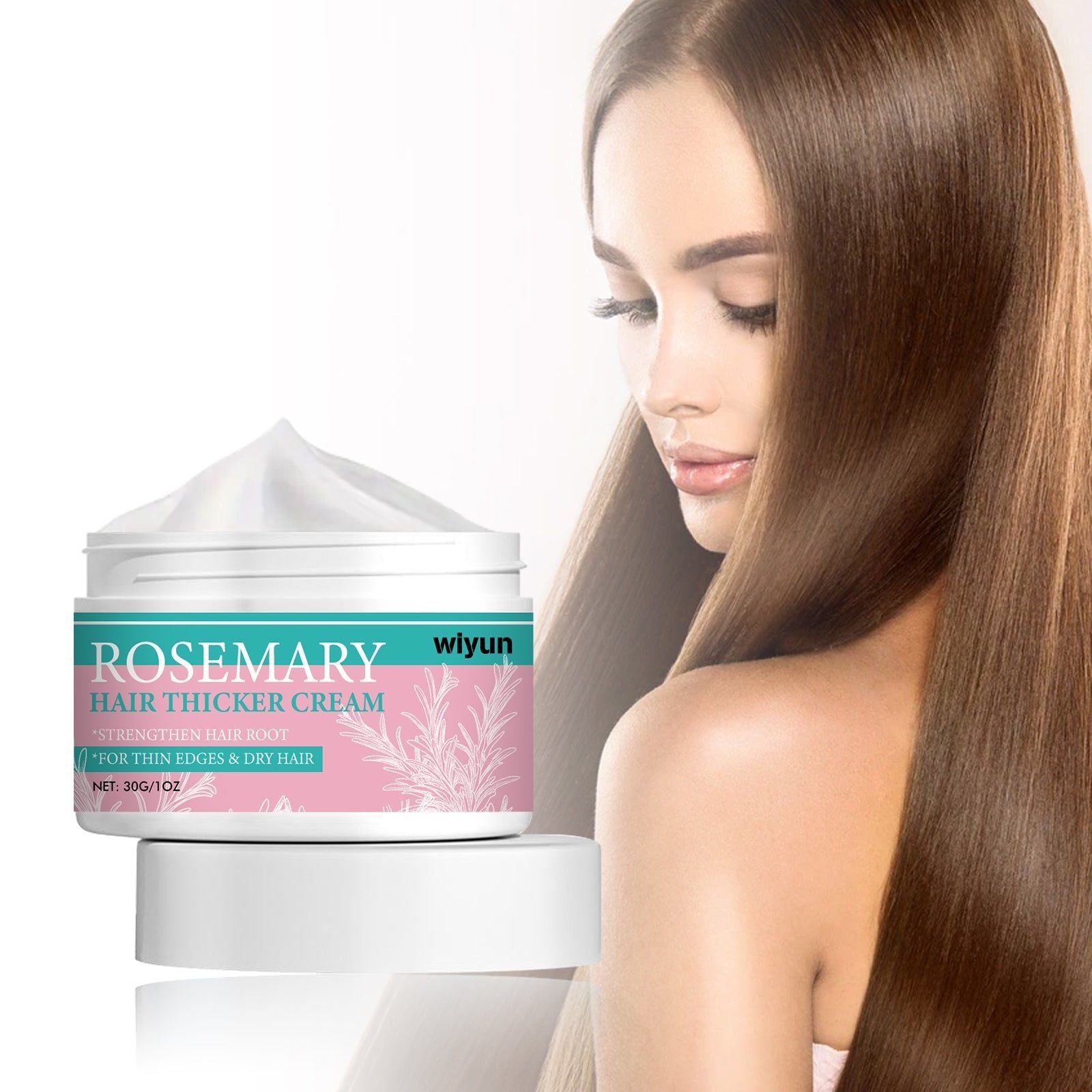 Boost Hair Growth with Rosemary Hair Care Cream, Nourishing, Repairing, Smoothing ,30g