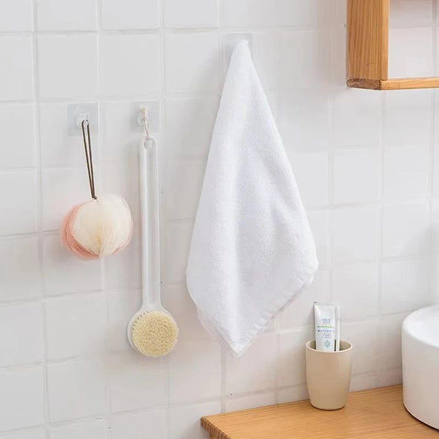 1 Piece Transparent Wall Hooks Hangers - Durable, Easy-to-Install Kitchen & Bathroom Accessories