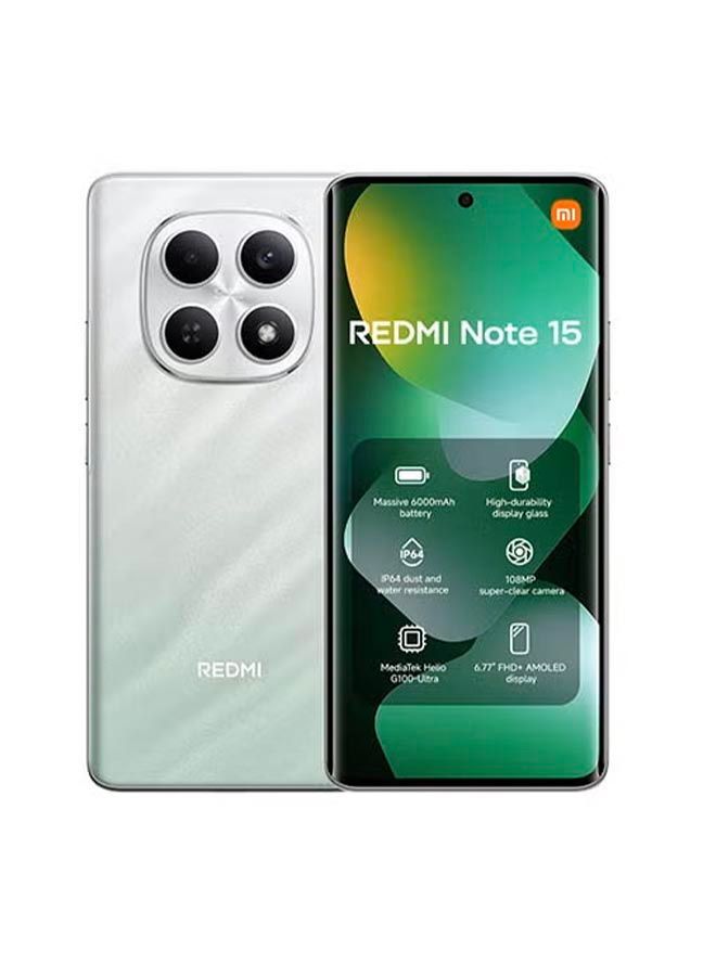 شاومي Redmi Note 15 4G أخضر غابة 8G RAM 256GB