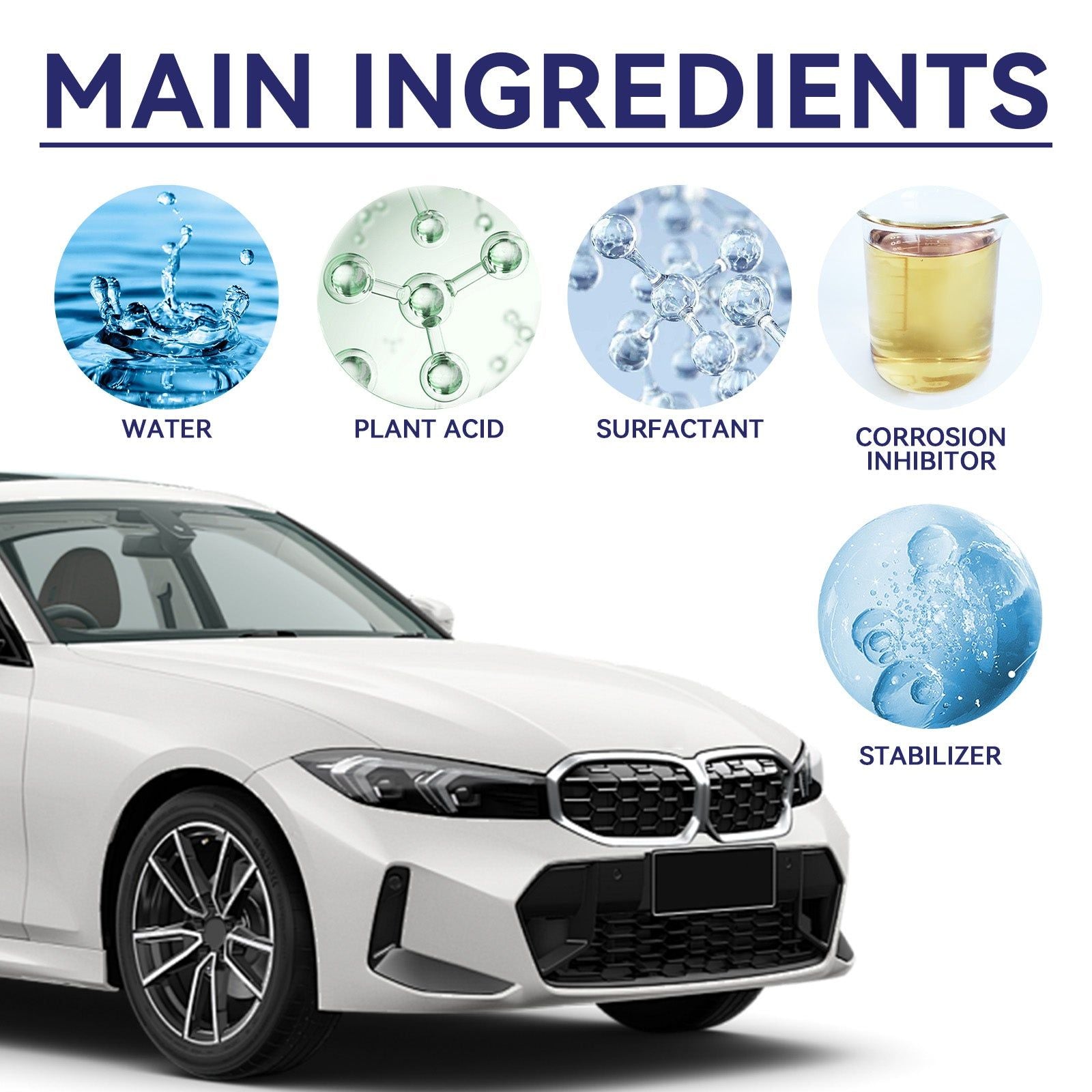Ultimate Automobile Rust Removal Spray, Rustproofing, Car Maintenance, Extend Metal Life ,80ml