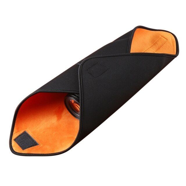 LUGUAT SLR LENS WRAP CANON NIKON SONY DSLR Lens Flash Cloth Protect Cover Size: