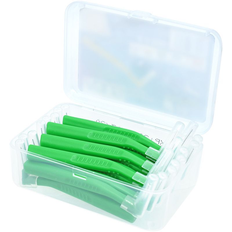 L Shape Interdental Brush Orthodontic Toothbrush Kit Oral Hygiene Dental Flosser Cleaning Tool