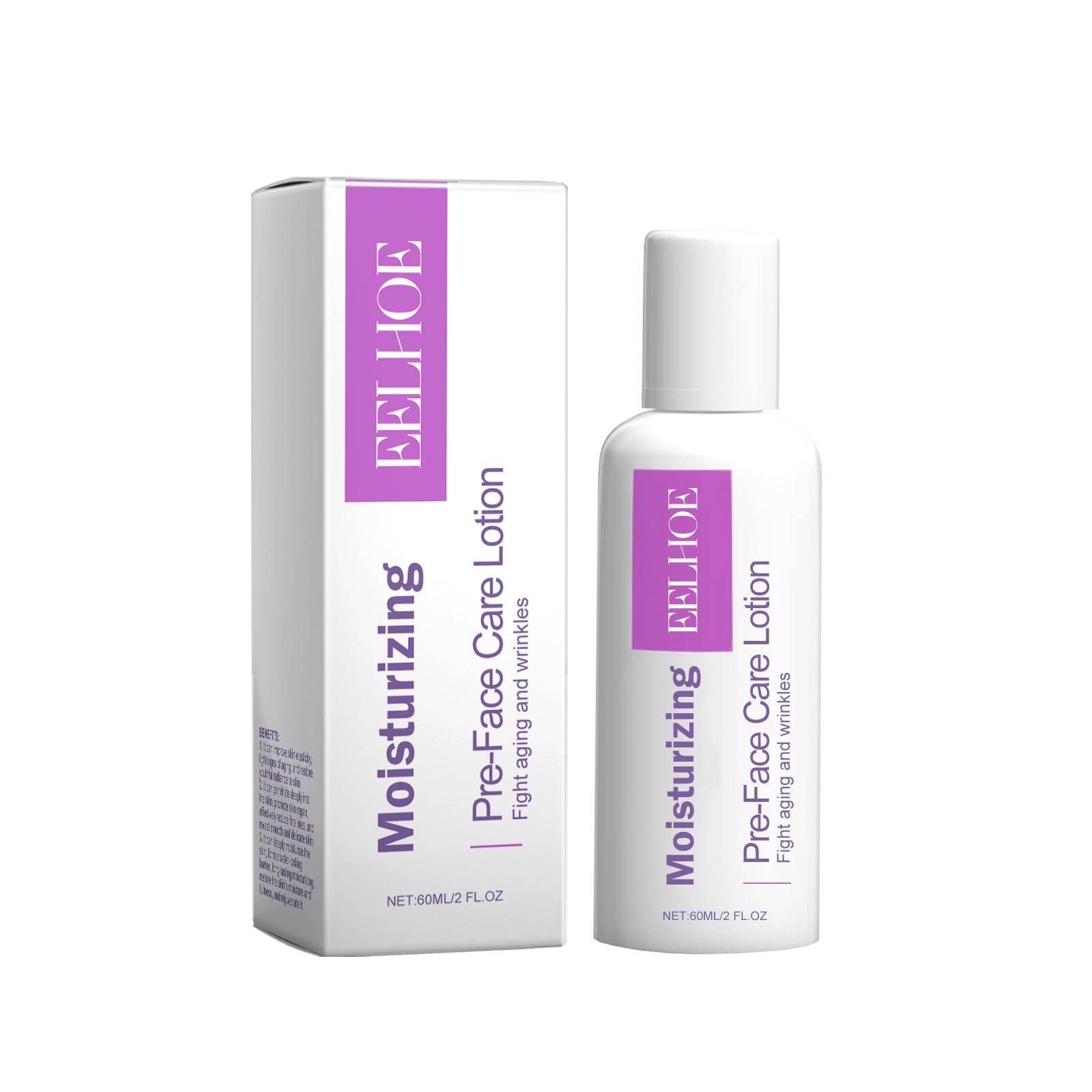 Moisturizing Lotion with Aloe Vera, Hydrates, Brightens, Firms, Skin Care ,60ml