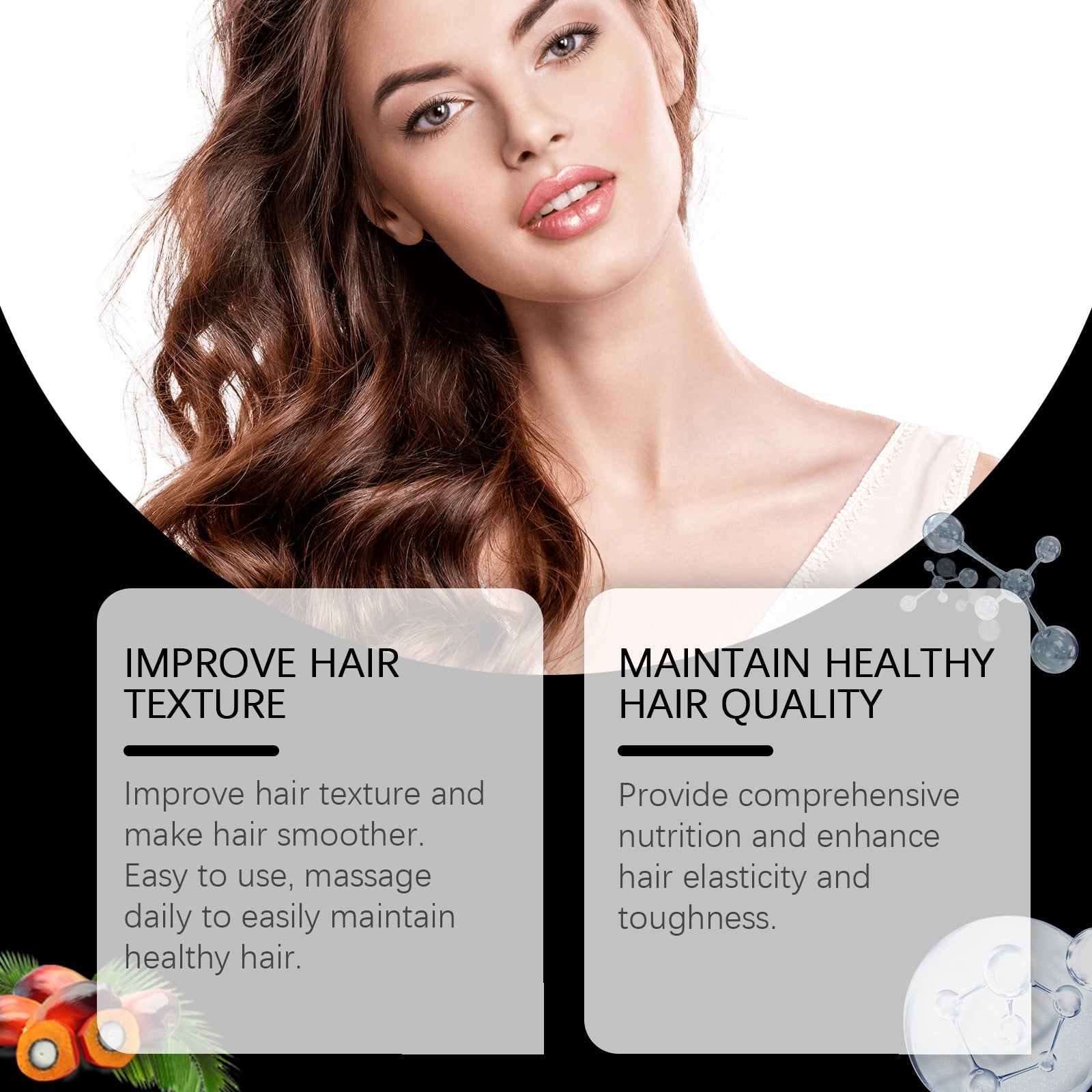 Batana Hair Care Oil, Nourishes, Volumizes, Frizz Control, Hair Growth, Healthy Shine ,120g