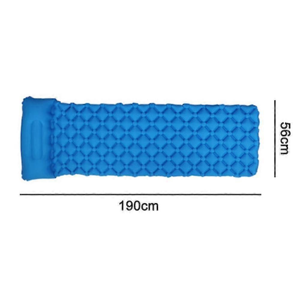 Ultralight Sleeping Pad Built-in Pillow, Inflatable Camping Mattress