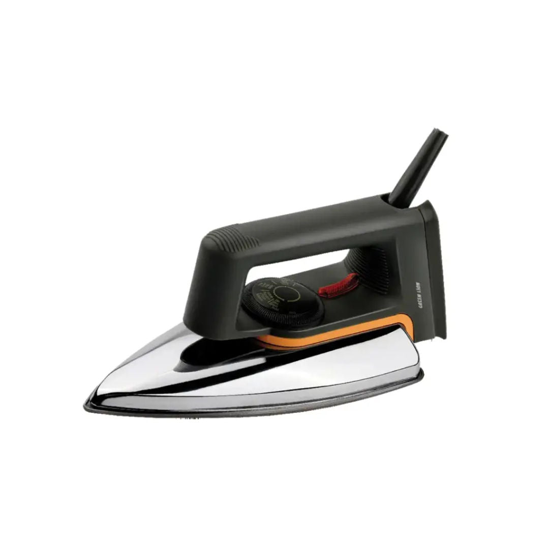 Green Lion Vintage Iron, 1000W, Black and Silver