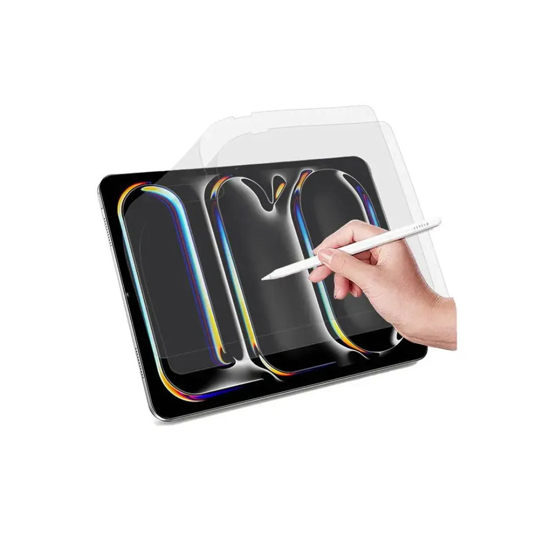 Levelo Apple iPad Screen Protector For iPad 11", 13" Air & Pro Models 2024, Scratch Resistant, Clear