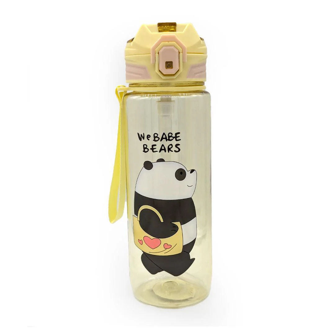 Twisoo Plastic Water Bottle, BPA-Free Leakproof Bottle With Flip-Top Lid, 800ml, PSB-003