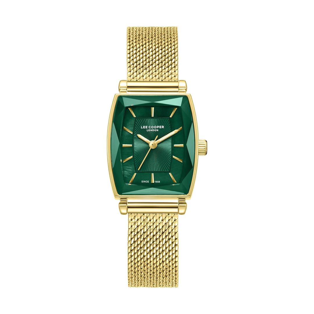 Lee Cooper Women's Mesh Super Metal Watch, LC08404 Series