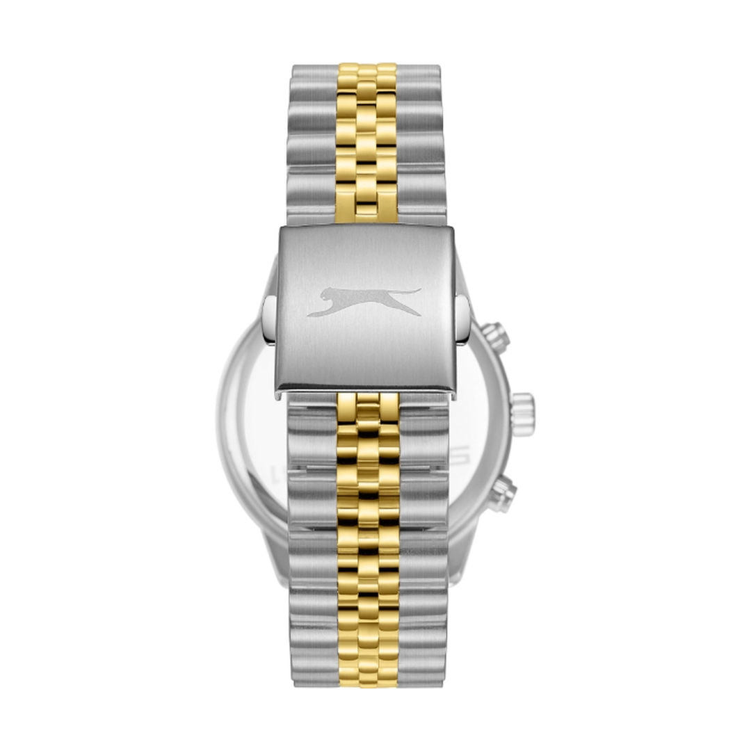 Slazenger Men's 43 MM Multi-Function Stainless Steel Watch
