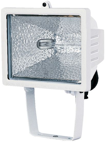 BRENNENSTUHL 1170110 Halogen Light 500W , White , Including Lamp