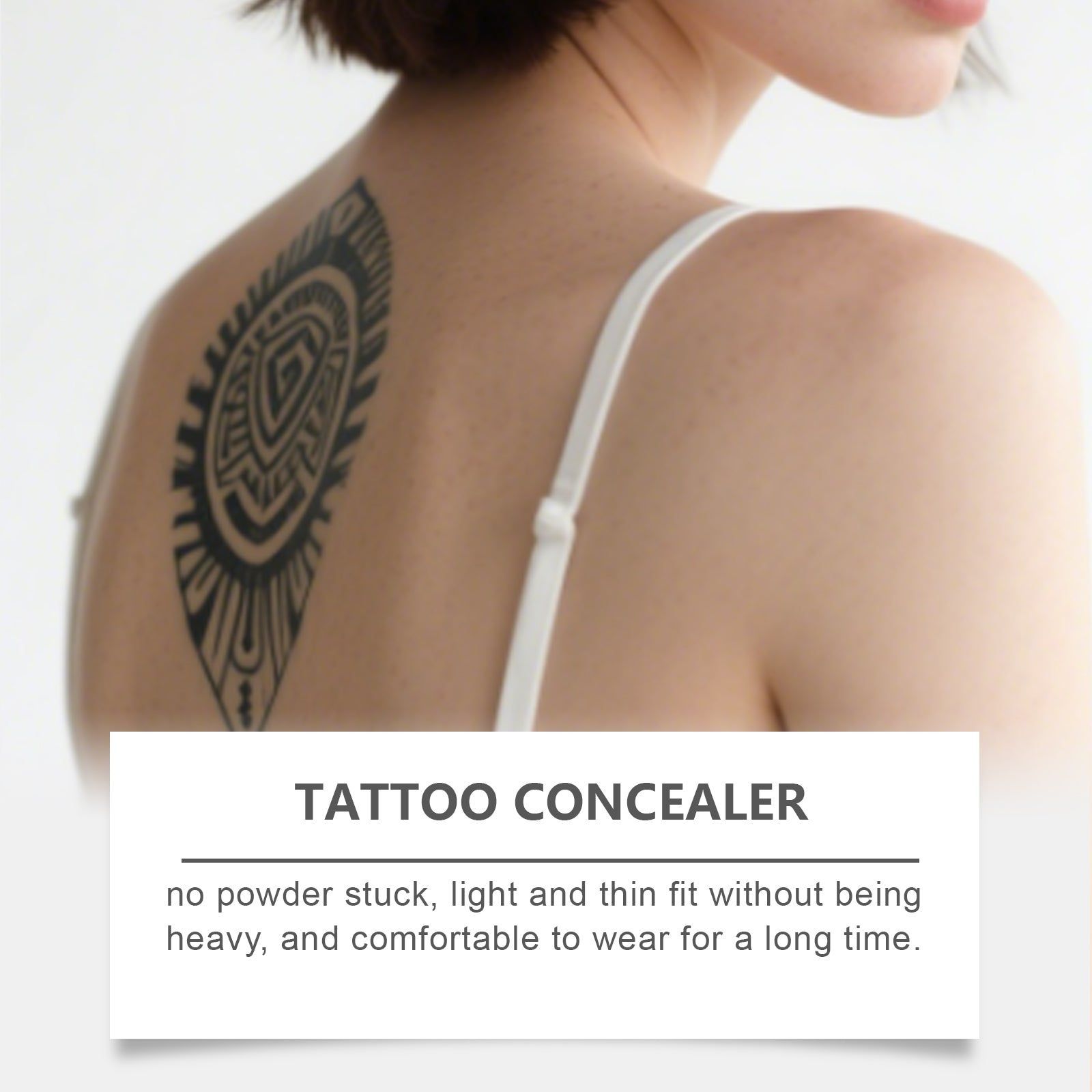 Best Tattoo Concealer Set, Cover Up Tattoos Instantly, Skin Match, Portable Makeup ,1set