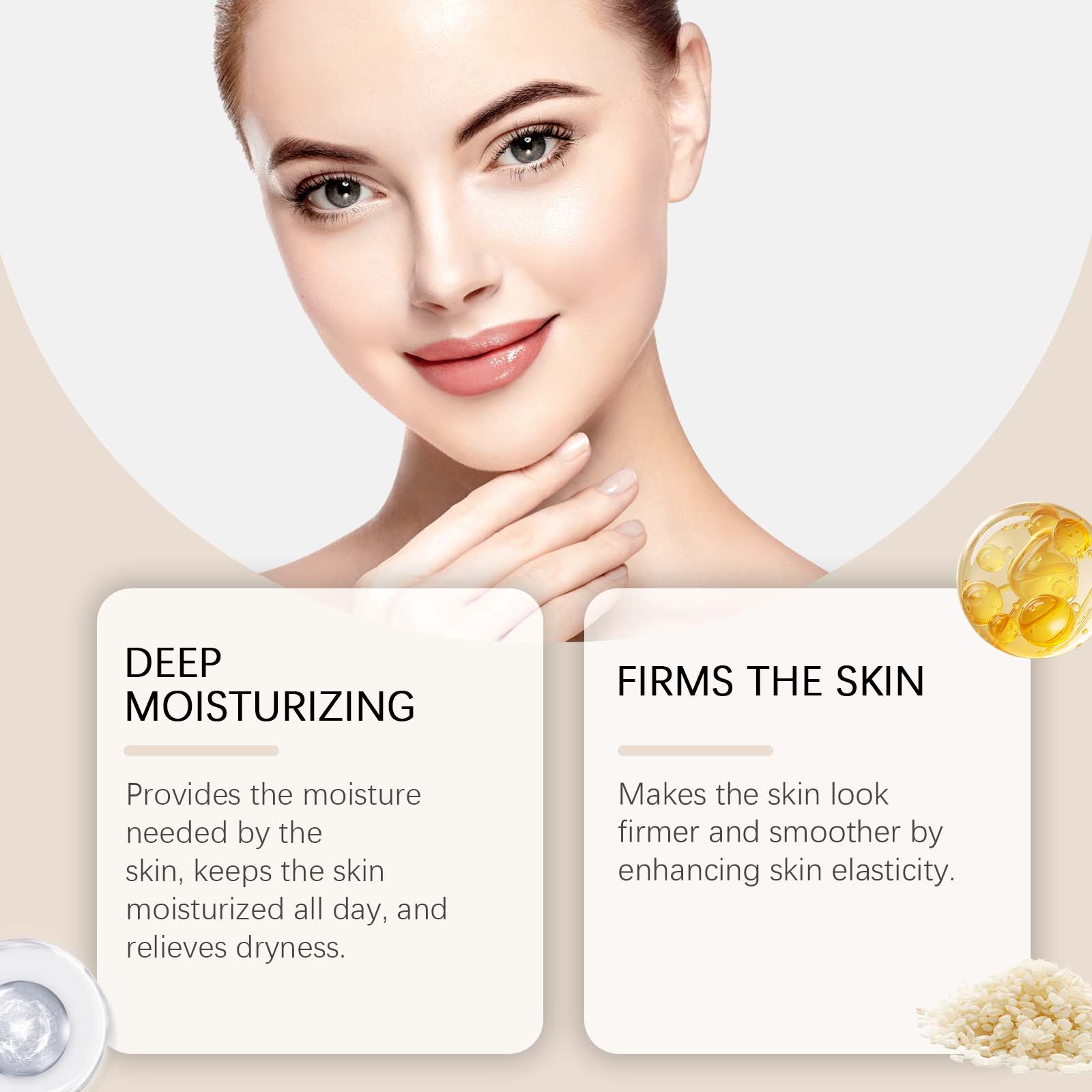 Collagen Mask, Deep Hydrating Facial Care, Anti-Aging, Skin Firming, Moisturizer ,100g