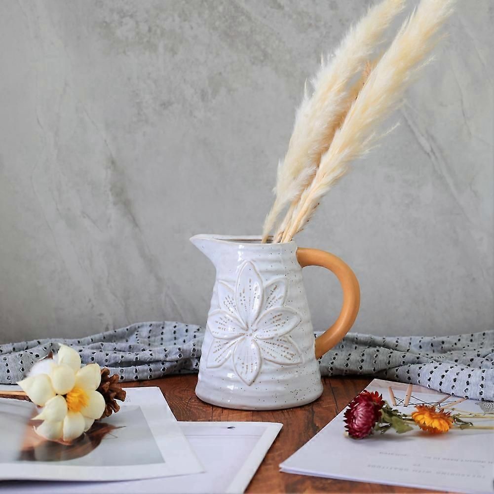 Country Farmhouse Vase Desktop Flower Arrangement Decoration is Very