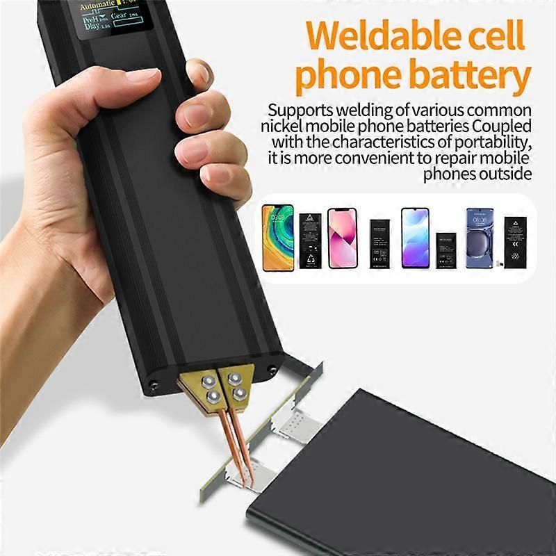 Handheld Spot Welding Machine 80 Gears Spot Welder for 18650 Battery