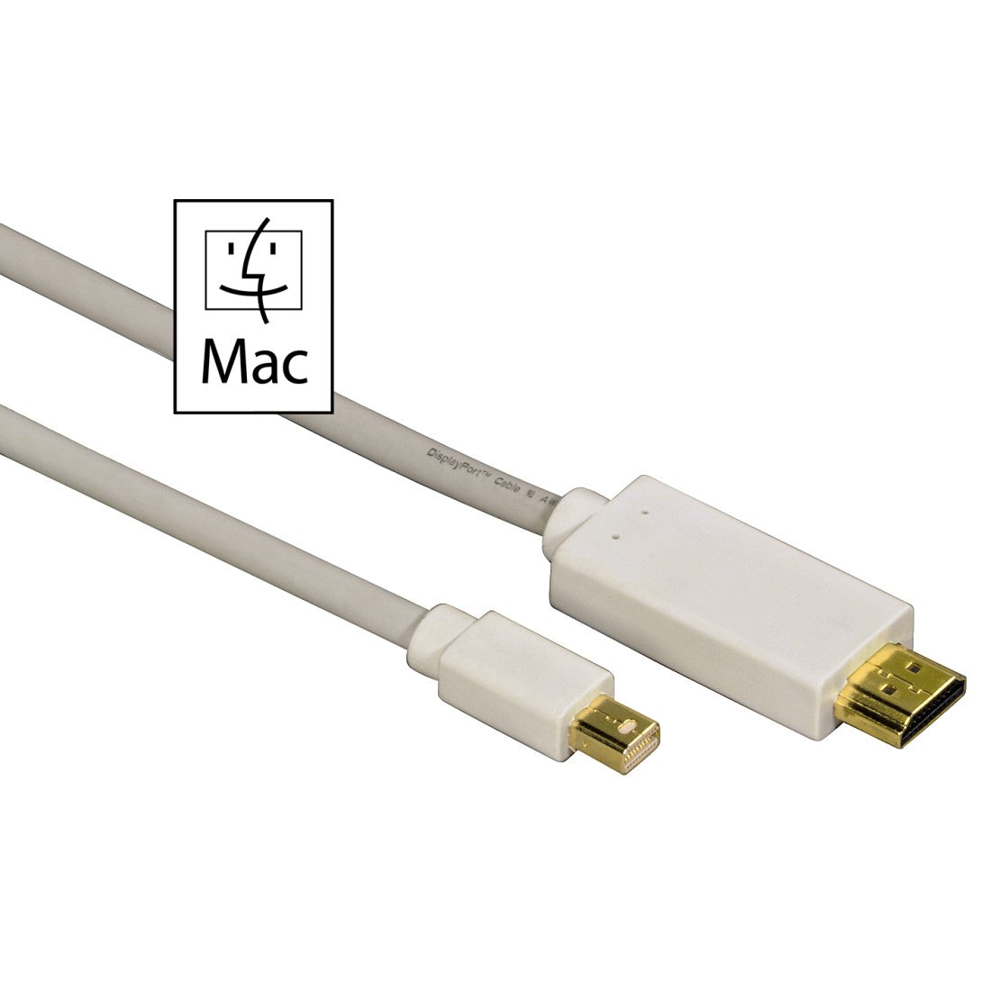 HAMA 53220 MINI-DISPLAYPORT ADAPTER CABLE FOR DIGITAL TV, 1.50 M-MAC