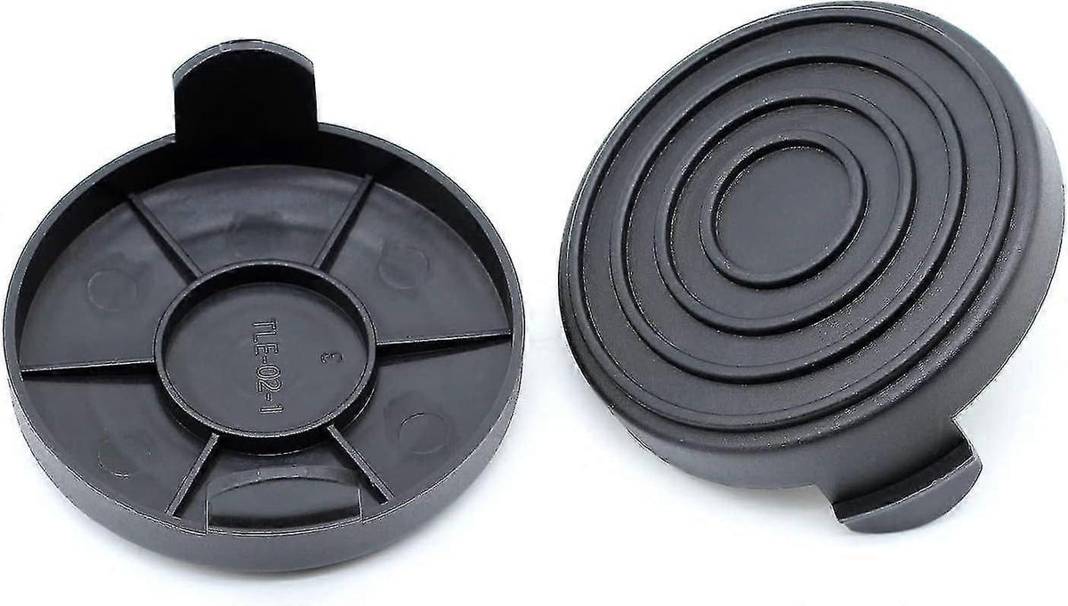 Spool Cover For Garden Trimmers (2 Pieces) - Compatible With Gardenline Glr Glt, Einhell Gc-et 4530 Set