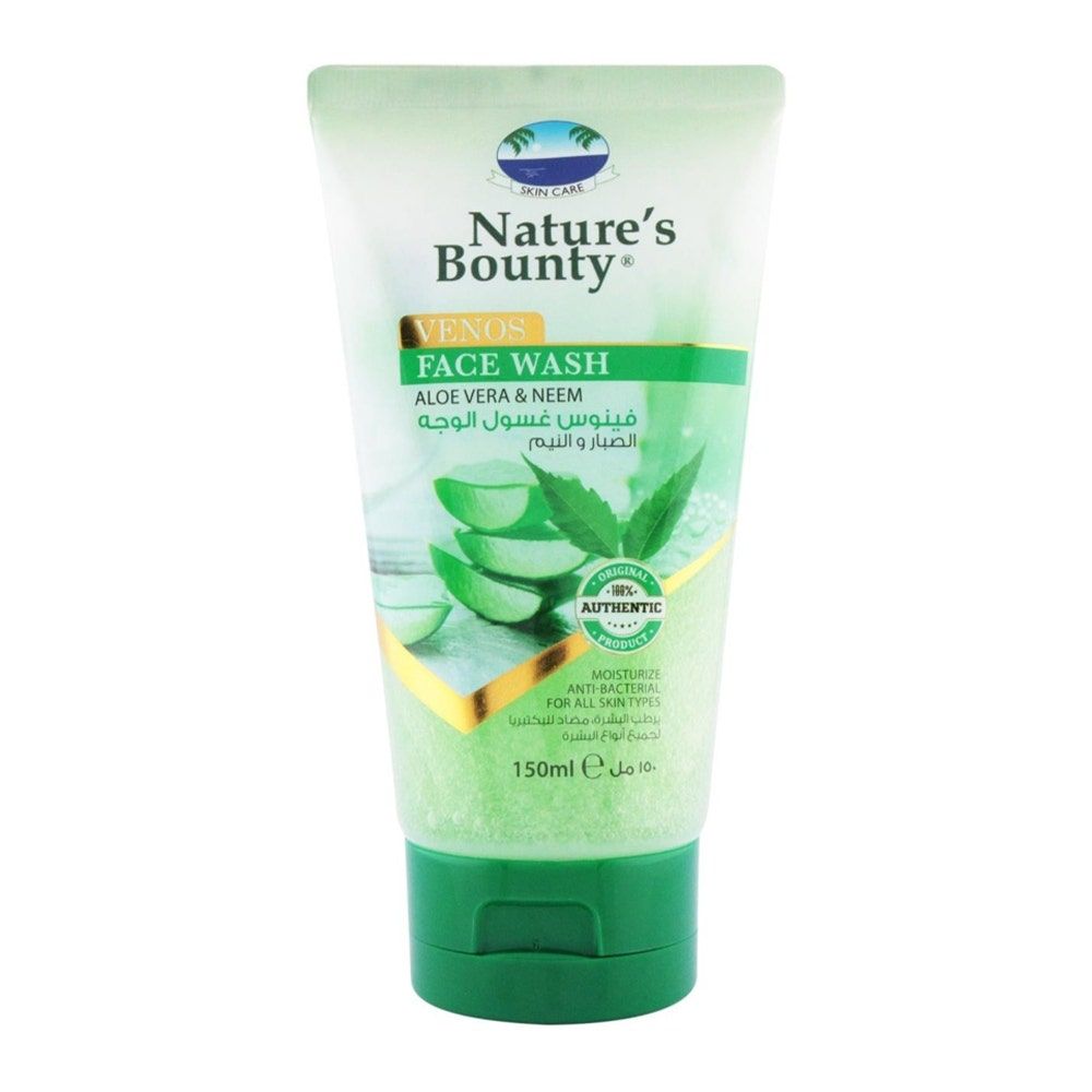 Natures Bounty Face Wash, 150ml