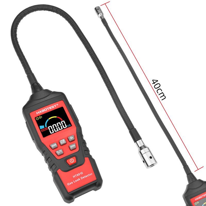 Gas Leak Detector Portable Combustible Gas Analyzer With LCD Display