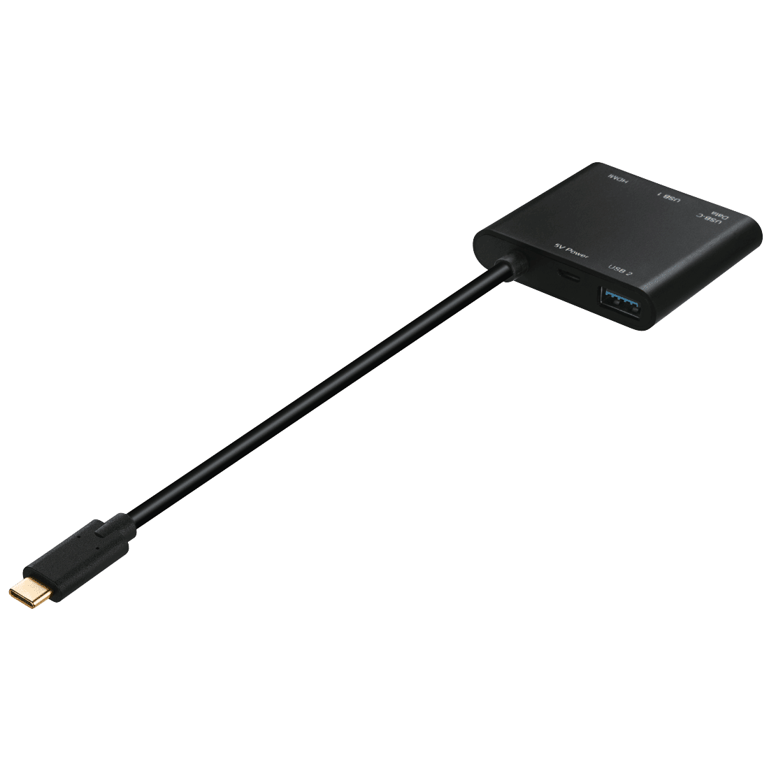 HAMA 135729 4IN1 USB-C MULTIPORT ADAPTER FOR 2XUSB 3.1,HDMI™& USB-C(DATA)