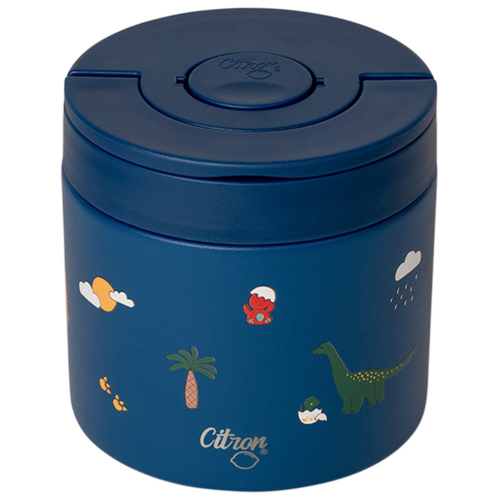 Citron Food Jar Insulated Stainless Steel 350ml - Blue
