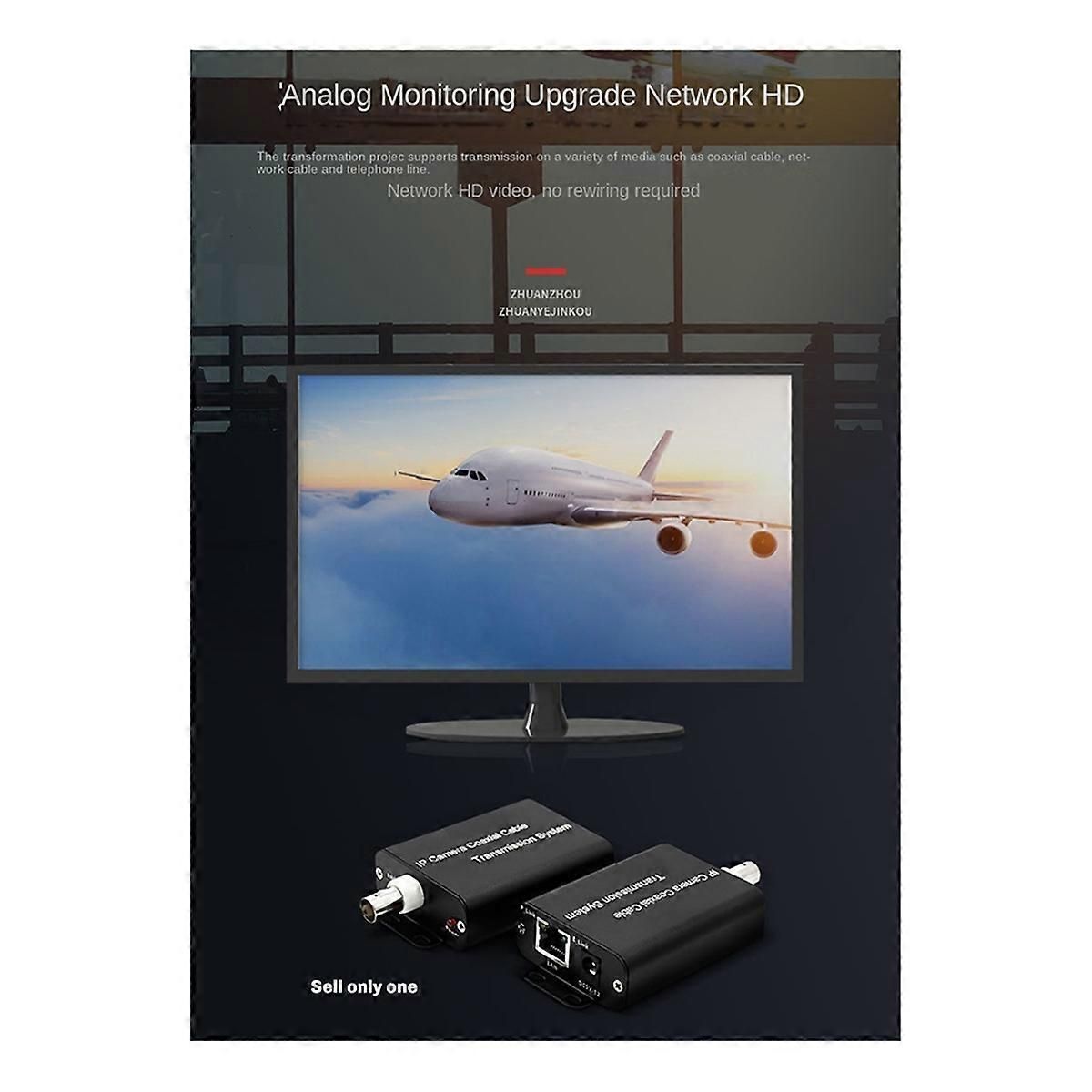 IP Network Extender Signal Amplification Transmission Converter