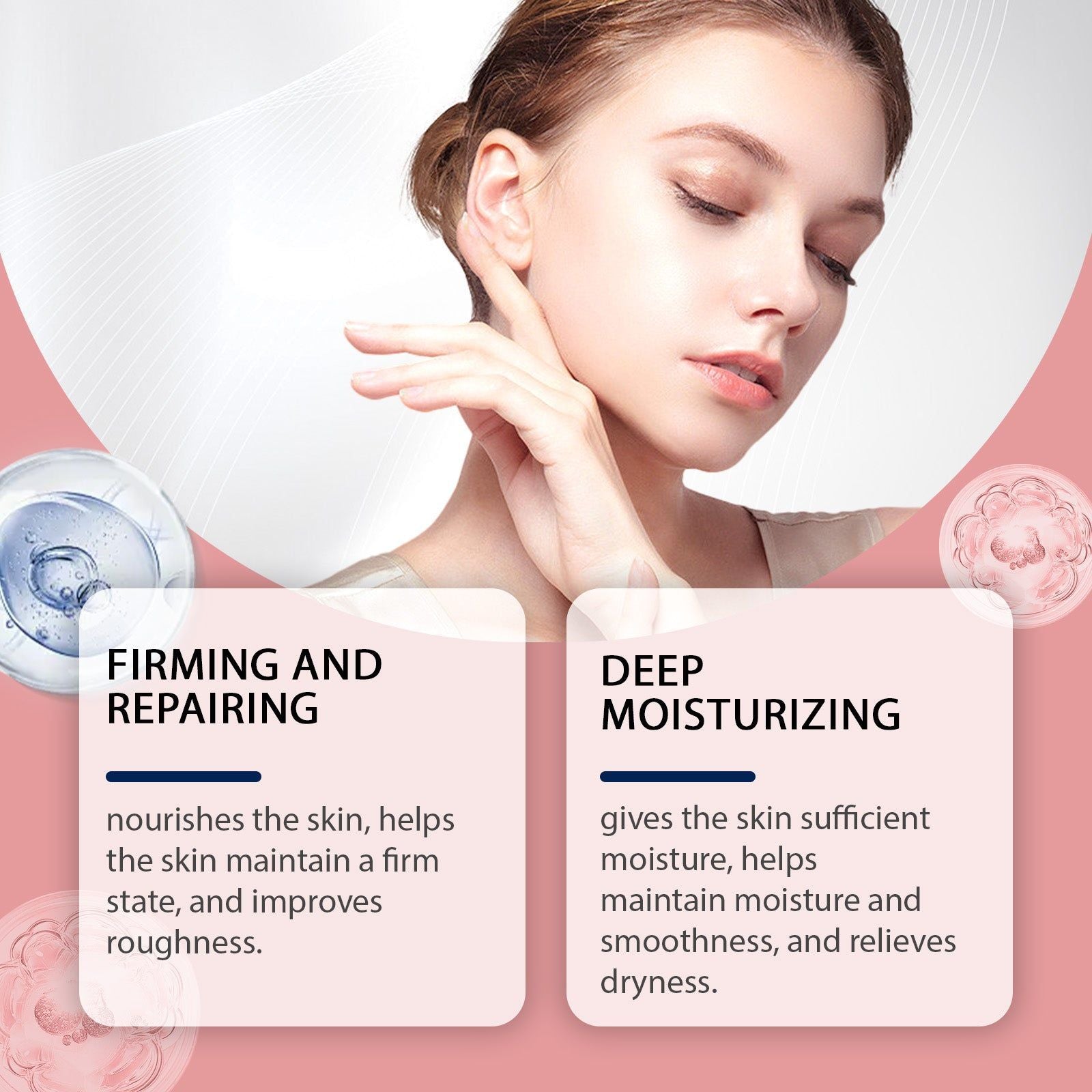 Collagen Facial Cream, Hydrating, Anti-Aging, Soft Skin, Daily Care ,50g