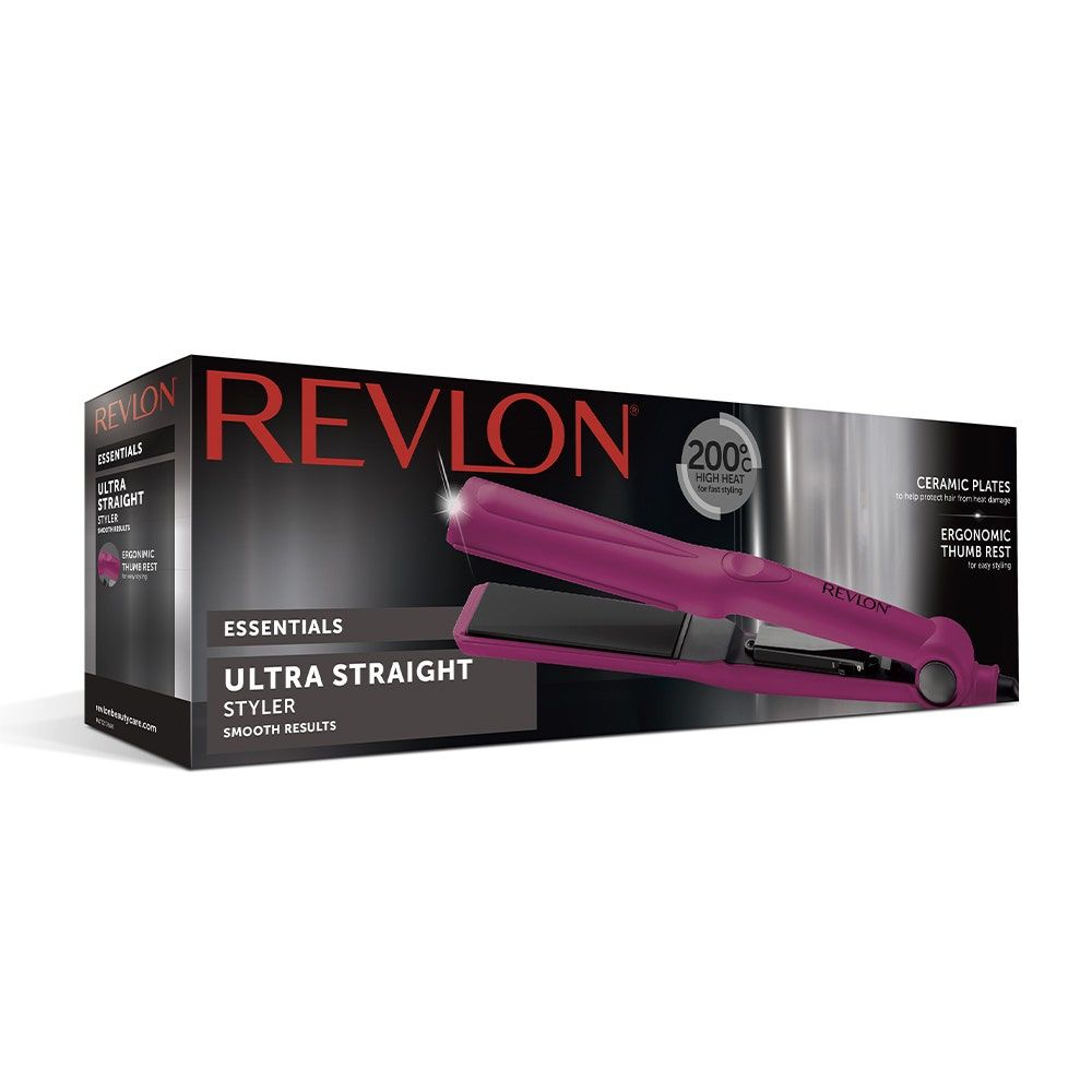Revlon Essentials Ceramic Hair Straightener, 180 C