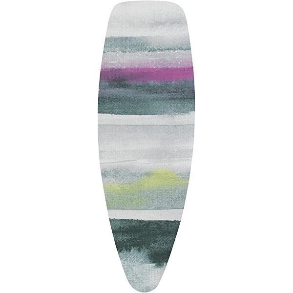 Brabantia 119101 Iron Table Cover D,135x45cm,Cotton,4mm Foam & 4mm Felt Morning Breeze