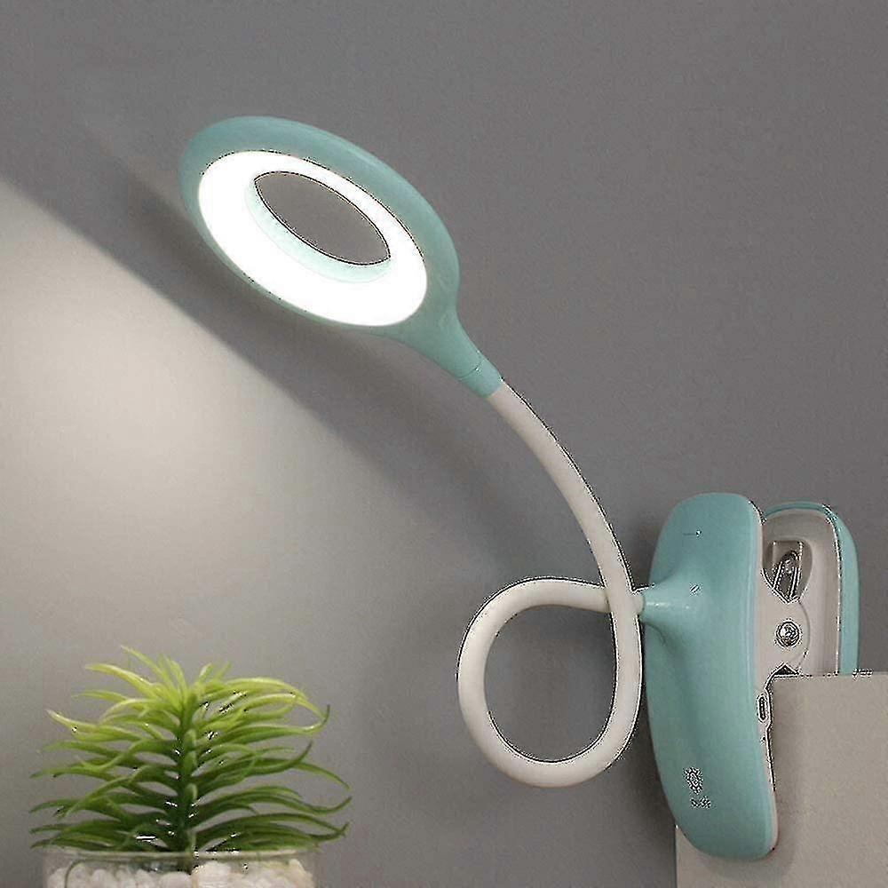 Led Clip-on Reading Lamp Dimmable Eye Protection Table Lamp zxin