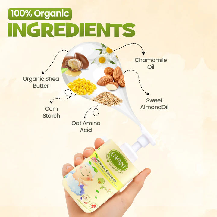 ENFANT - Organic Plus Moisture Shampoo 300ml