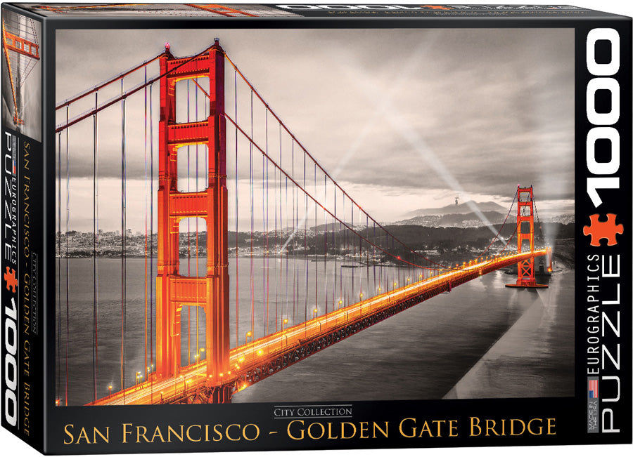 San Francisco Golden Gate Bridge 1000 Piece Puzzle