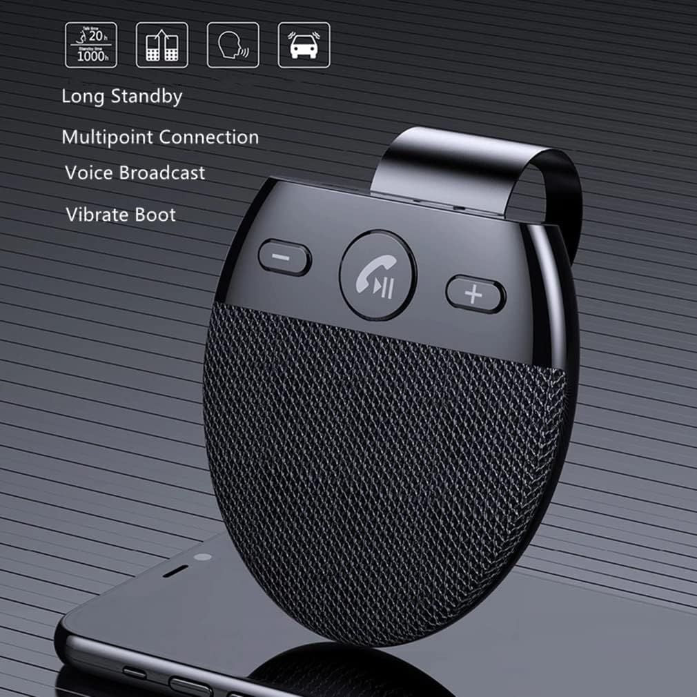 Hands Bluetooth Car Speaker with Visor Clip for Cars Phone Speaking