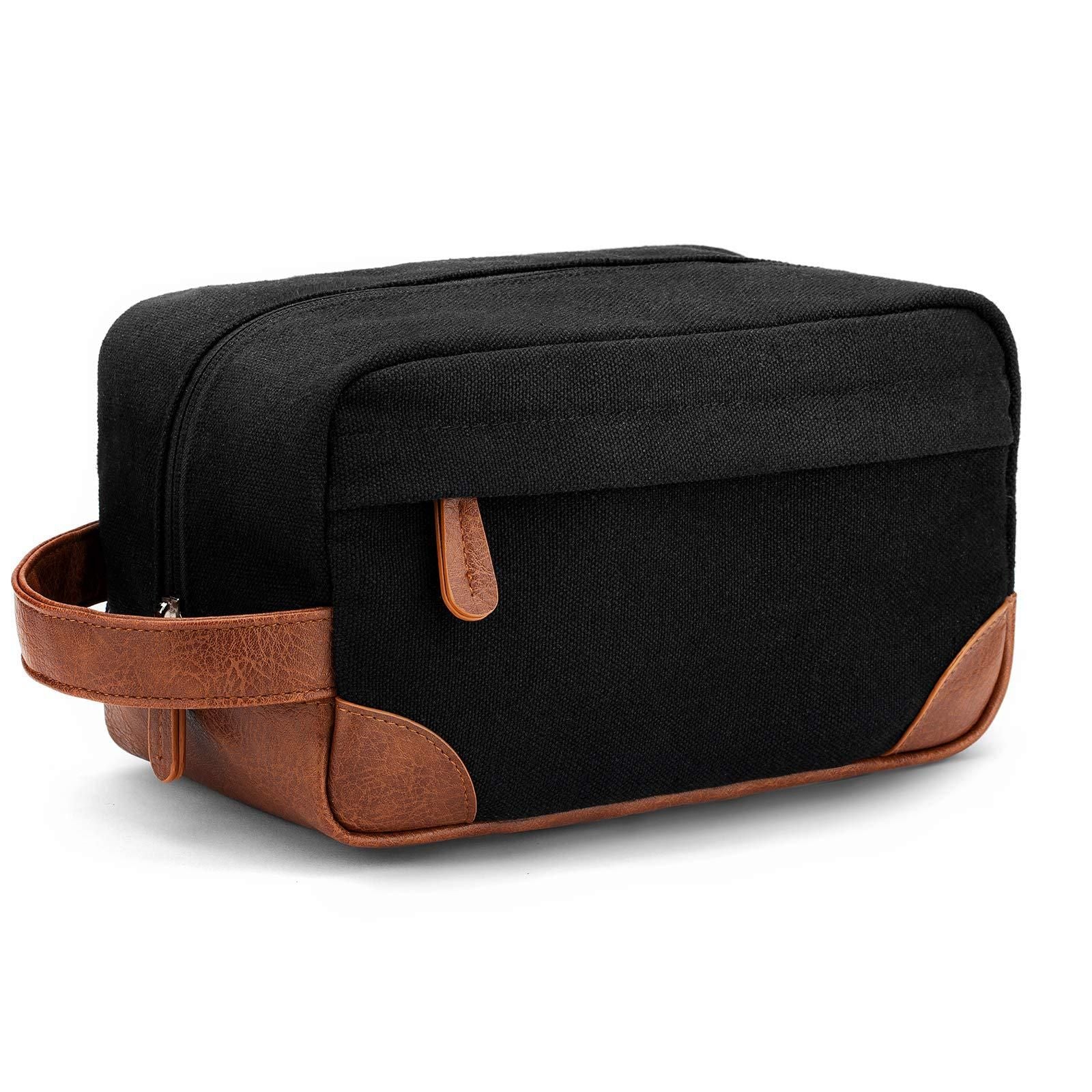 Toiletry Bag Water Hanging Dopp Kit Resistant Canvas Shaving Bag for Travel