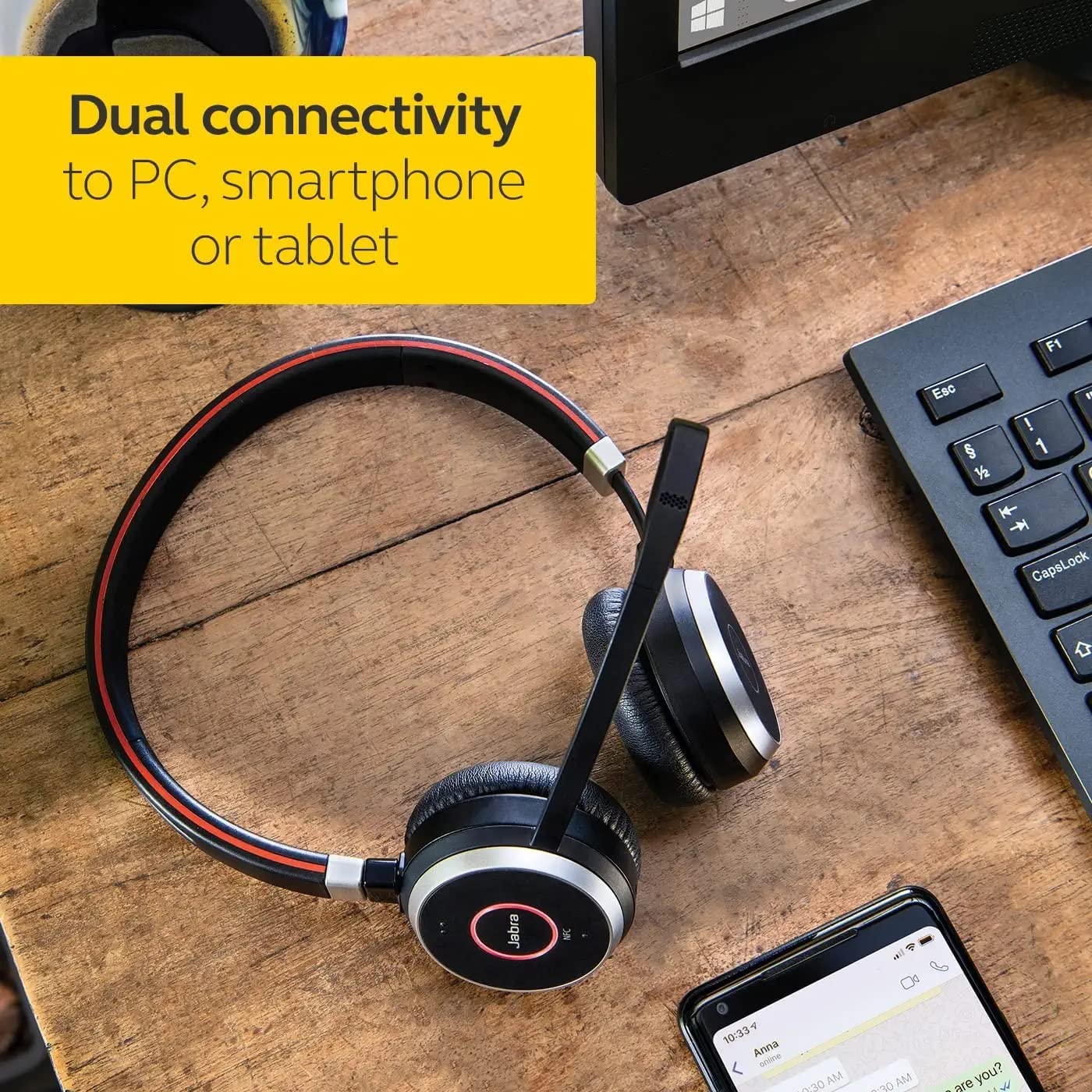Jabra Evolve 65 including charging stand UC Stereo