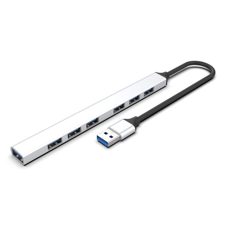 7 Ports Type C Hub USB 3.0 High Speed Splitter Docking Station For PC Laptops