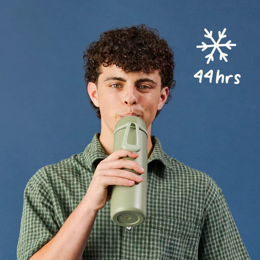Insulated Flip Top Bottle 690ml -Midnight