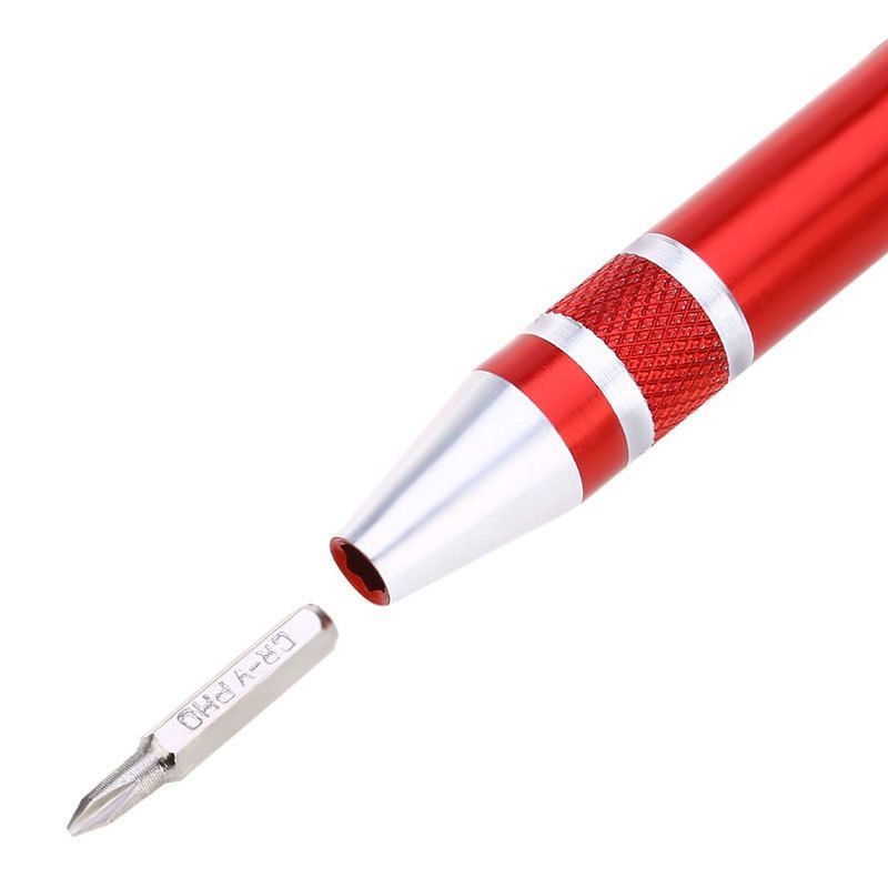 8 In 1 Screwdriver Set Mini Repair Pen Tool Precision Multifunctional Screwdriver