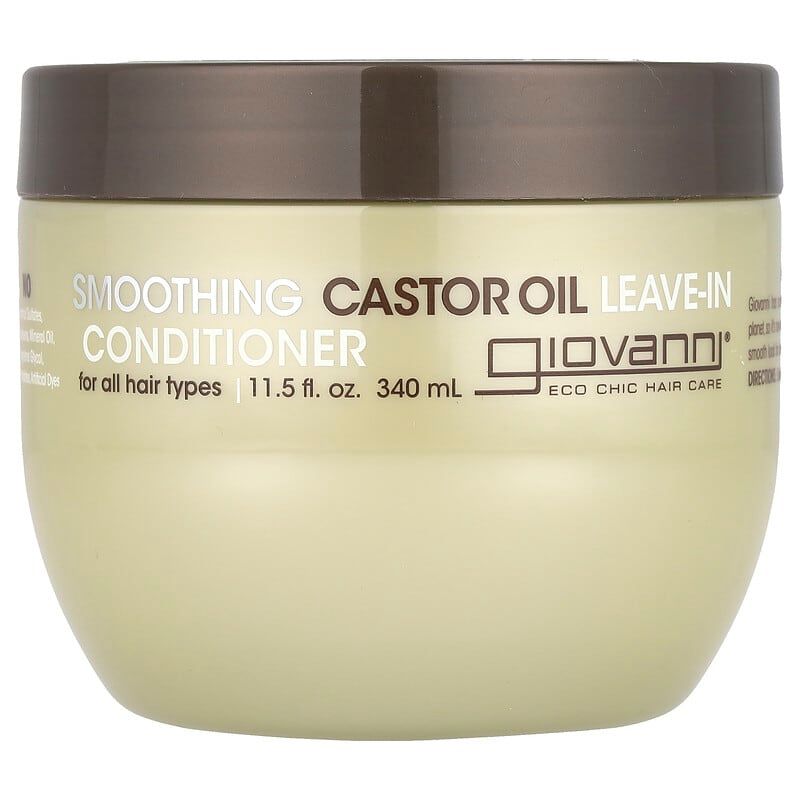 Giov Smoothing Castor Oil Leave In Condi : 11.5Fl Oz